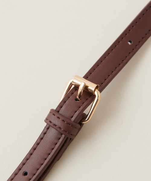 natural couture（ナチュラルクチュール）の「くるみハトメミニボストンバッグ（ボストンバッグ・レディース・ブラック/ブラウン/イエロー・FREE）」の10枚目の写真