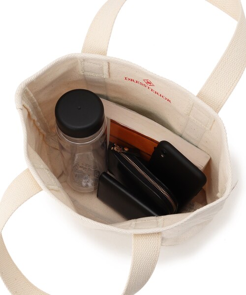 DRESSTERIOR(ドレステリア)の「◆帆布トートバッグ(S)(トートバッグ・レディース・ホワイト系・00)」の4枚目の写真