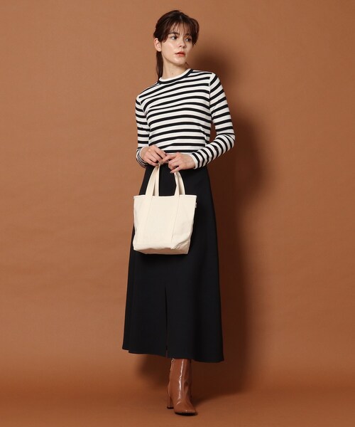 DRESSTERIOR(ドレステリア)の「◆帆布トートバッグ(S)(トートバッグ・レディース・ホワイト系・00)」の5枚目の写真