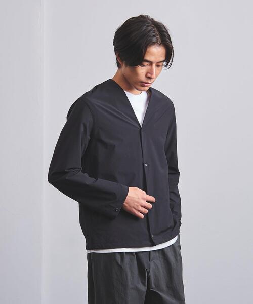 UNITED ARROWS(ユナイテッドアローズ)の「<UNITED ARROWS> ファンクション ナイロンタフタ カーディガン(カーディガン/ボレロ・メンズ・ベージュ/ネイビー/グレー・S/M/L/XL)」の6枚目の写真