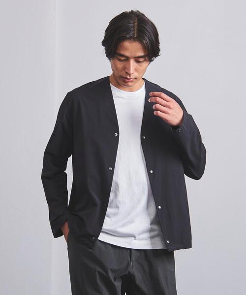 UNITED ARROWS(ユナイテッドアローズ)の「<UNITED ARROWS> ファンクション ナイロンタフタ カーディガン(カーディガン/ボレロ・メンズ・ベージュ/ネイビー/グレー・S/M/L/XL)」の12枚目の写真