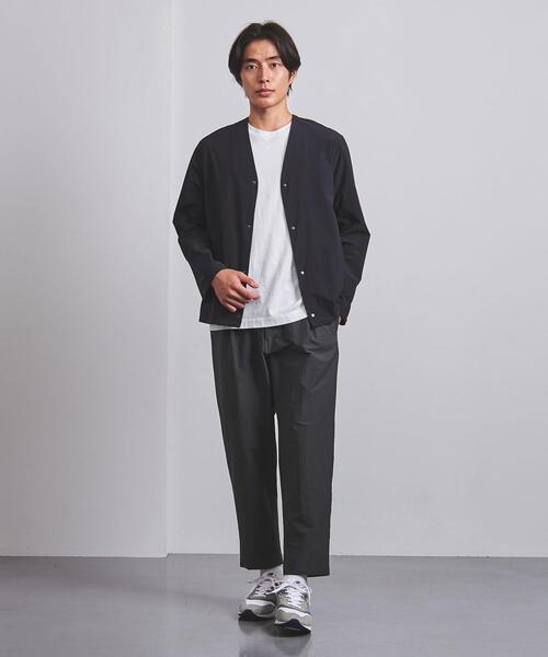 UNITED ARROWS(ユナイテッドアローズ)の「<UNITED ARROWS> ファンクション ナイロンタフタ カーディガン(カーディガン/ボレロ・メンズ・ベージュ/ネイビー/グレー・S/M/L/XL)」の5枚目の写真