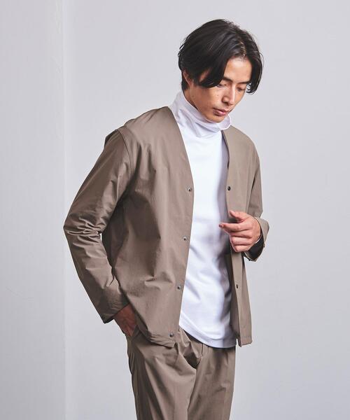 UNITED ARROWS(ユナイテッドアローズ)の「<UNITED ARROWS> ファンクション ナイロンタフタ カーディガン(カーディガン/ボレロ・メンズ・ベージュ/ネイビー/グレー・S/M/L/XL)」の11枚目の写真
