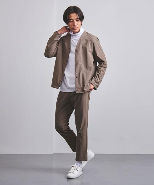 UNITED ARROWS(ユナイテッドアローズ)の「<UNITED ARROWS> ファンクション ナイロンタフタ カーディガン(カーディガン/ボレロ・メンズ・ベージュ/ネイビー/グレー・S/M/L/XL)」の9枚目の写真
