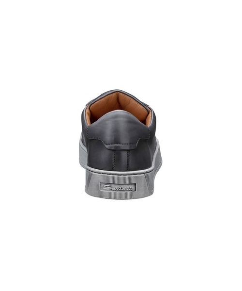 Santoni(サントーニ)の「サントーニ メンズ/レースアップレザースニーカー(スニーカー・メンズ・グレー・65/75/55/50/90/80/85/70/60)」の2枚目の写真