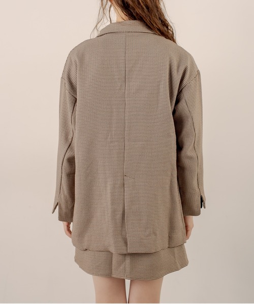 OLIVE des OLIVE（オリーブデオリーブ）の「ショコラテーラードジャケット（テーラードジャケット・レディース・キャメル/ブラウン/ダークブラウン/ピンクベージュ・FREE）」の19枚目の写真