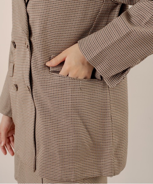 OLIVE des OLIVE（オリーブデオリーブ）の「ショコラテーラードジャケット（テーラードジャケット・レディース・キャメル/ブラウン/ダークブラウン/ピンクベージュ・FREE）」の16枚目の写真