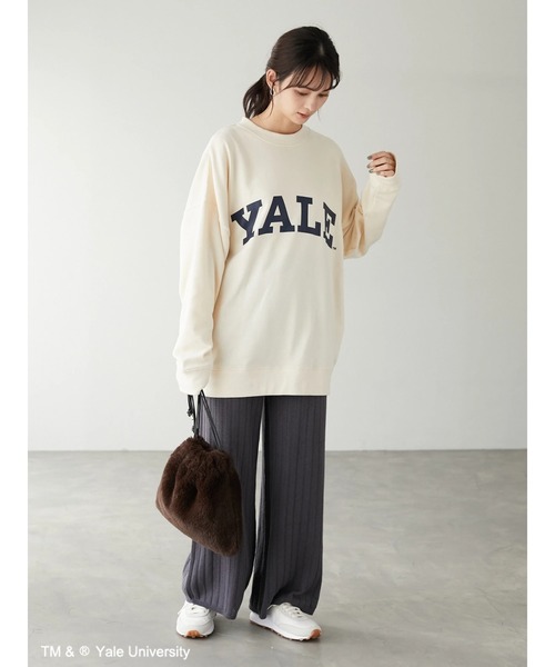 SEVENDAYS=SUNDAY(セブンデイズサンデイ)の「YALE 裏毛スウェット *◇(スウェット・レディース・アイボリー/チャコールグレー/ネイビー・L/S/M)」の11枚目の写真