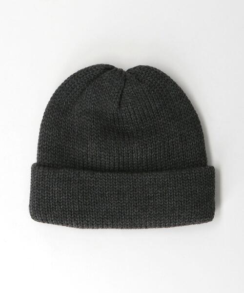 COMESANDGOES(カムズアンドゴーズ)の「<COMESANDGOES(カムズアンドゴーズ)> STANDARD KNIT/ニットキャップ □□(ニットキャップ/ビーニー・メンズ・ブラック/グレー/ネイビー・FREE)」の4枚目の写真