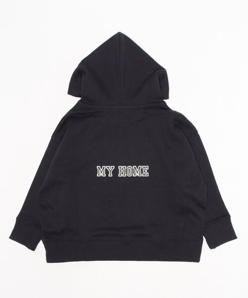 LOWRYS FARM（ローリーズファーム）の「ＵＳＡウラケロゴフーディ　227843（Tシャツ/カットソー・キッズ・ベージュ/ネイビー/アイボリー・110cm/120cm/130cm/140cm/150cm）」の12枚目の写真