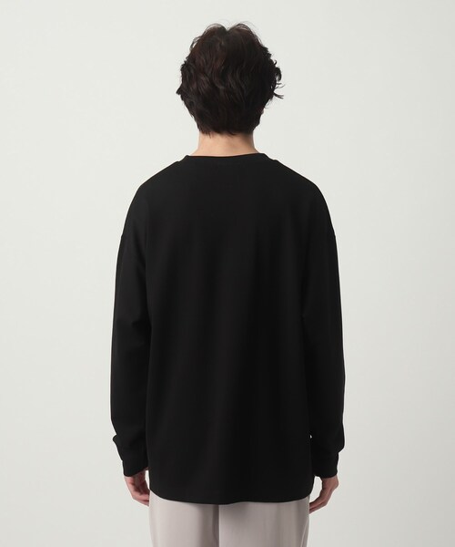 tk.TAKEO KIKUCHI(ティーケータケオキクチ)の「◆ダークフラワーロンT(Tシャツ/カットソー・メンズ・オフホワイト/ブラック/ボルドー・02/03)」の17枚目の写真