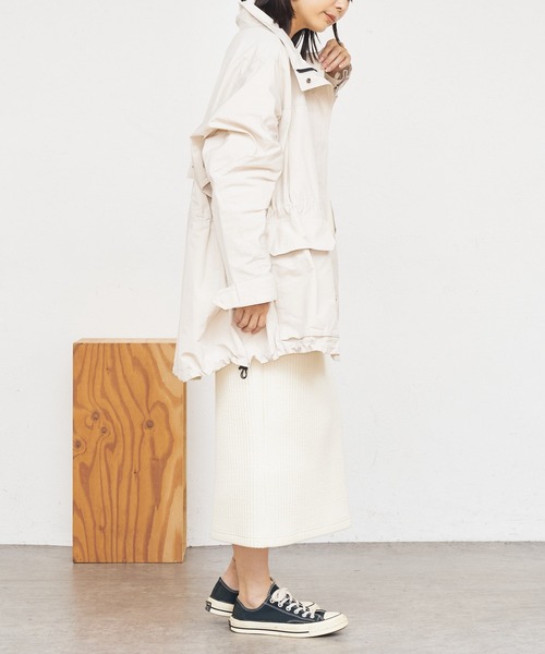 BONbazaar（ボンバザール）の「【防寒におすすめ】ストライプキルトスカート（スカート・レディース・ネイビー/グレー/オフホワイト・40）」の17枚目の写真