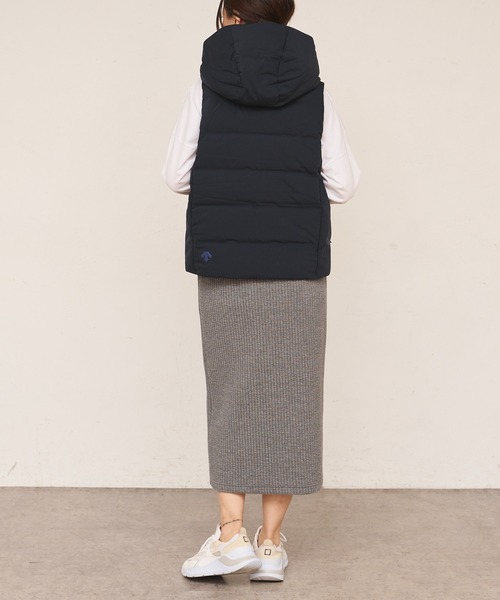 BONbazaar（ボンバザール）の「【防寒におすすめ】ストライプキルトスカート（スカート・レディース・ネイビー/グレー/オフホワイト・40）」の20枚目の写真