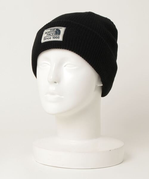 THE NORTH FACE（ザノースフェイス）の「ザ ノース フェイス THE NORTH FACE Stitchwork Beanie(ステッチワークビーニー)（ニットキャップ/ビーニー・メンズ・オリーブ/グレー/ブラック/ブルー/ネイビー・ﾌﾘ-）」の2枚目の写真