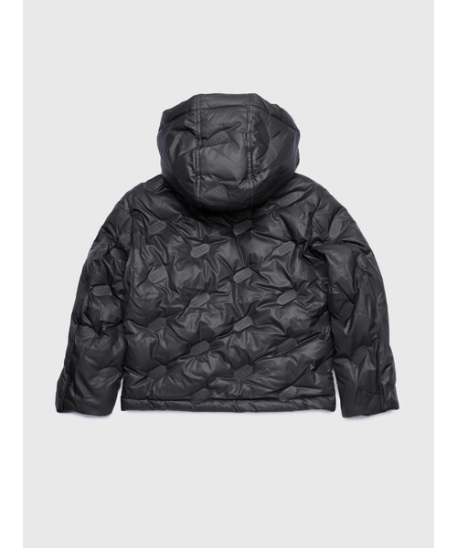 DIESEL（ディーゼル）の「DIESEL KID ジュニア ユニセックス ダウンジャケット リアルダウン（ダウンジャケット/コート・キッズ・ライトグリーン/ピンク/オリーブ/ブラック/オレンジ・4Y/12Y/8Y/14Y/10Y/6Y）」の19枚目の写真