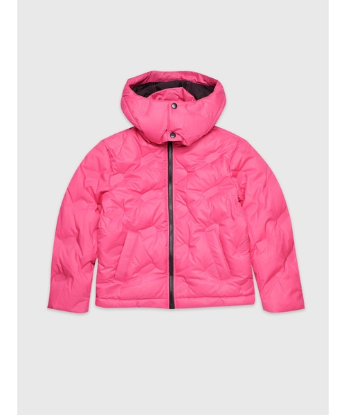 DIESEL（ディーゼル）の「DIESEL KID ジュニア ユニセックス ダウンジャケット リアルダウン（ダウンジャケット/コート・キッズ・ライトグリーン/ピンク/オリーブ/ブラック/オレンジ・4Y/12Y/8Y/14Y/10Y/6Y）」の15枚目の写真