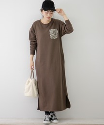 URBAN RESEARCH Sonny Label | ハリスツイードポケット付きスウェットワンピース(ワンピース)