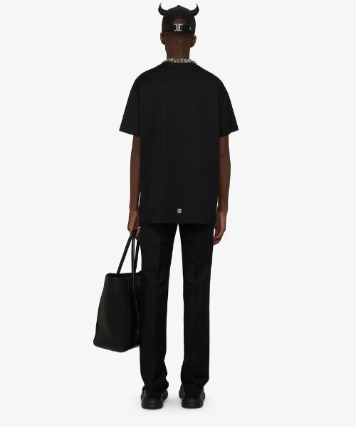 GIVENCHY（ジバンシイ）の「トロンプルイユ エフェクトのGIVENCHY スリムフィット Tシャツ（Tシャツ/カットソー・レディース・ブラック・M/L/XS/S）」の2枚目の写真