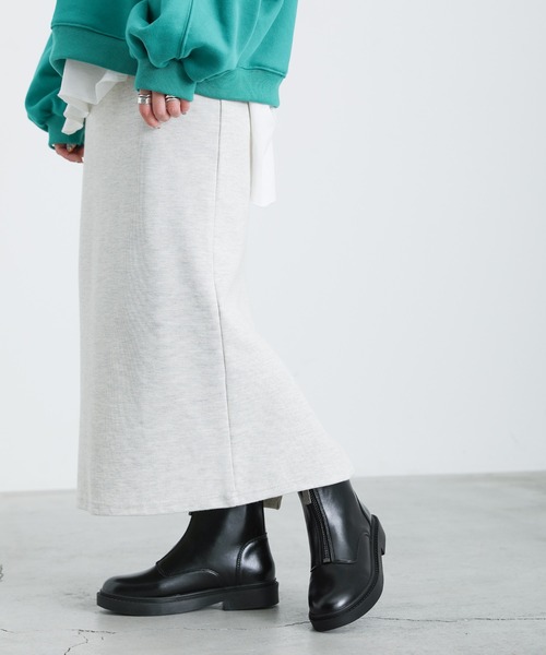 select MOCA（セレクトモカ）の「ハーフジップショートブーツ（ブーツ・レディース・ホワイト/ブラック/ブラウン・SMALL/MEDIUM/LARGE）」の4枚目の写真