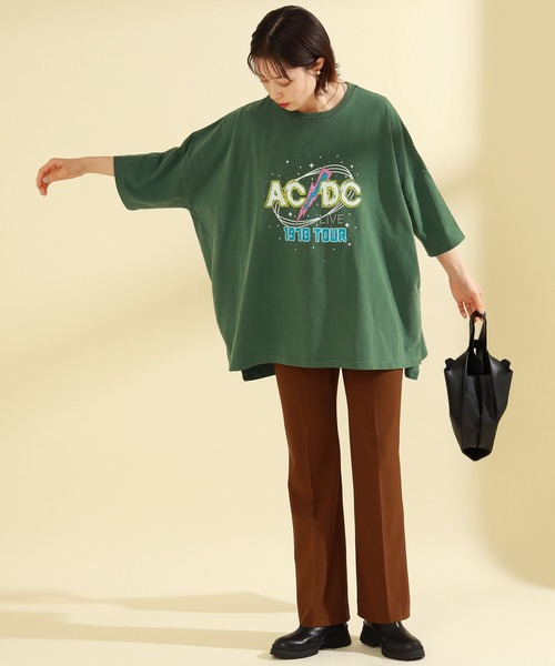 GOOD ROCK SPEED(グッドロックスピード)の「GOOD ROCK SPEED × Ray BEAMS / 別注 BIG Tシャツ(Tシャツ/カットソー・レディース・ブラック/オフホワイト/ピンク/グリーン・ONE SIZE)」の8枚目の写真