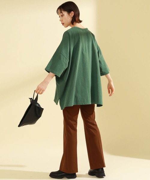 GOOD ROCK SPEED(グッドロックスピード)の「GOOD ROCK SPEED × Ray BEAMS / 別注 BIG Tシャツ(Tシャツ/カットソー・レディース・ブラック/オフホワイト/ピンク/グリーン・ONE SIZE)」の9枚目の写真