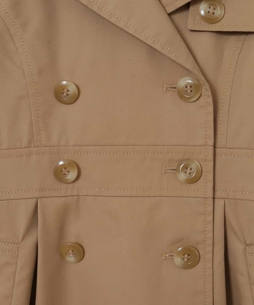 a.v.v（アーヴェヴェ）の「[120-130]トレンチコート（トレンチコート・キッズ・ベージュ・120/130）」の6枚目の写真