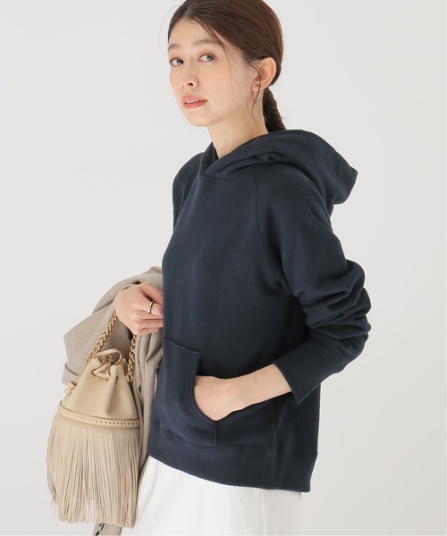 plage（プラージュ）の「MINI SWEAT パーカー◆（パーカー・レディース・ネイビー/ボルドー/キャメル・FREE）」の2枚目の写真