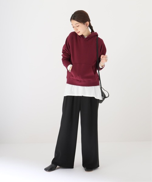 plage（プラージュ）の「MINI SWEAT パーカー◆（パーカー・レディース・ネイビー/ボルドー/キャメル・FREE）」の12枚目の写真