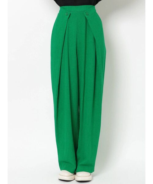 EMODA（エモダ）の「ホールドボタンルーズパンツ（その他パンツ・レディース・アイボリー/ブラック/グリーン・SMALL/MEDIUM）」の11枚目の写真