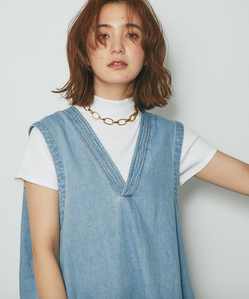 PHILIPPE AUDIBERT（フィリップ オーディベール）の「PHILIPPE AUDIBERT/ゴールドチェーンネックレス（ネックレス・レディース・ゴールド・FREE）」の19枚目の写真