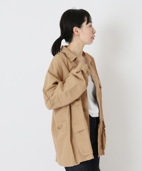 ROTHCO(ロスコ)の「【ROTHCO/ロスコ】BDU SHIRTS:ジャケット◆(ミリタリージャケット・レディース・ベージュ/カーキ・LARGE)」の11枚目の写真