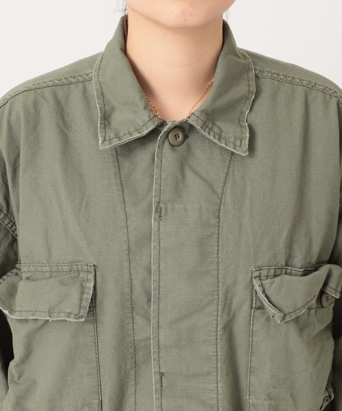 ROTHCO(ロスコ)の「【ROTHCO/ロスコ】BDU SHIRTS:ジャケット◆(ミリタリージャケット・レディース・ベージュ/カーキ・LARGE)」の17枚目の写真