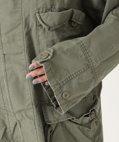 ROTHCO(ロスコ)の「【ROTHCO/ロスコ】BDU SHIRTS:ジャケット◆(ミリタリージャケット・レディース・ベージュ/カーキ・LARGE)」の5枚目の写真