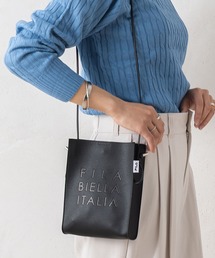 FILA | 【FILA/フィラ】フェイクレザー スクエアショルダーバッグ ミニショルダーバッグ/PUレザー(ショルダーバッグ)