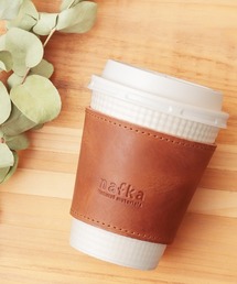 nafka（ナフカ）の「ナチュラルモストロレザーカップホルダー（グラス/マグカップ/タンブラー）」