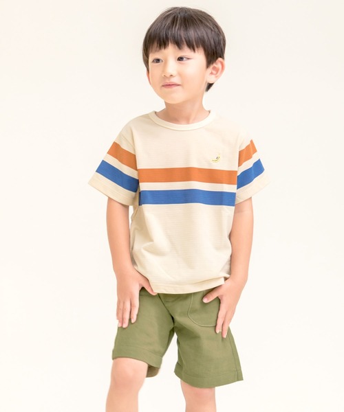 DILASH(ディラッシュ)の「綿麻キャンバスハーフパンツ(80-140cm)(その他パンツ・キッズ・カーキ/ベージュ/ネイビー/レッド・130/140/90/100/110/120/80)」の9枚目の写真