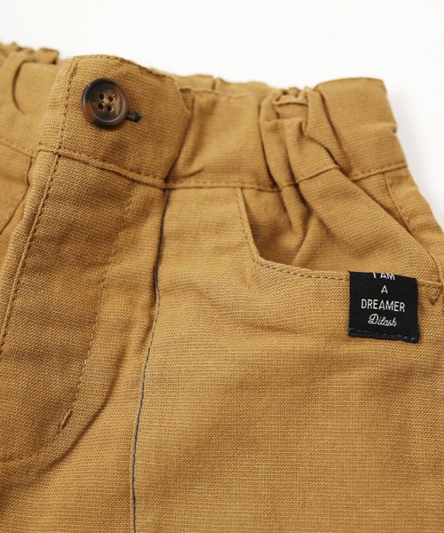 DILASH(ディラッシュ)の「綿麻キャンバスハーフパンツ(80-140cm)(その他パンツ・キッズ・カーキ/ベージュ/ネイビー/レッド・130/140/90/100/110/120/80)」の16枚目の写真