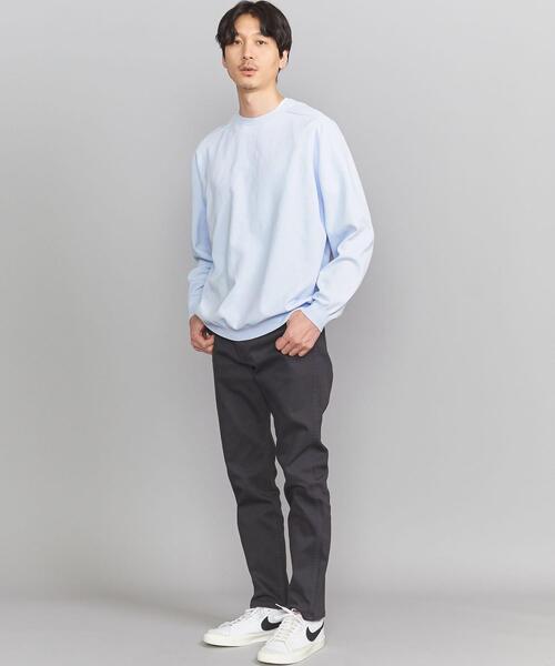 BEAUTY&YOUTH UNITED ARROWS(ビューティーアンドユースユナイテッドアローズ)の「BY エコペット サーキュラー ニット(ニット/セーター・メンズ・ライトブルー/ネイビー/レッド/オリーブ・S/M/L/XL)」の13枚目の写真