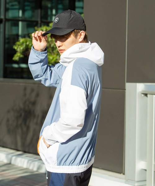 le coq sportif(ルコックスポルティフ)の「【サンスクリーン】クロスジャケット メンズ ウェア ジャケット ブルゾン トレーニング トレーニングウェア スポーツウェア(ジャージ・メンズ・ブラック/ネイビー/グレイッシュブルー・S/M/L/XL)」の13枚目の写真
