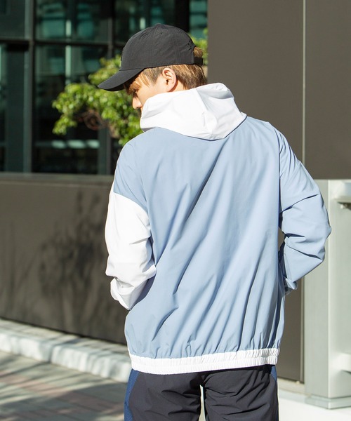 le coq sportif(ルコックスポルティフ)の「【サンスクリーン】クロスジャケット メンズ ウェア ジャケット ブルゾン トレーニング トレーニングウェア スポーツウェア(ジャージ・メンズ・ブラック/ネイビー/グレイッシュブルー・S/M/L/XL)」の14枚目の写真