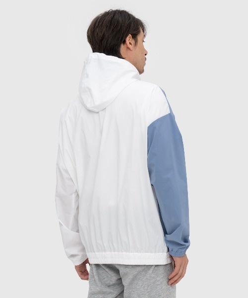 le coq sportif(ルコックスポルティフ)の「【サンスクリーン】クロスジャケット メンズ ウェア ジャケット ブルゾン トレーニング トレーニングウェア スポーツウェア(ジャージ・メンズ・ブラック/ネイビー/グレイッシュブルー・S/M/L/XL)」の22枚目の写真