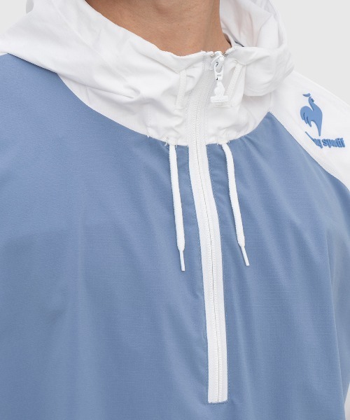 le coq sportif(ルコックスポルティフ)の「【サンスクリーン】クロスジャケット メンズ ウェア ジャケット ブルゾン トレーニング トレーニングウェア スポーツウェア(ジャージ・メンズ・ブラック/ネイビー/グレイッシュブルー・S/M/L/XL)」の21枚目の写真