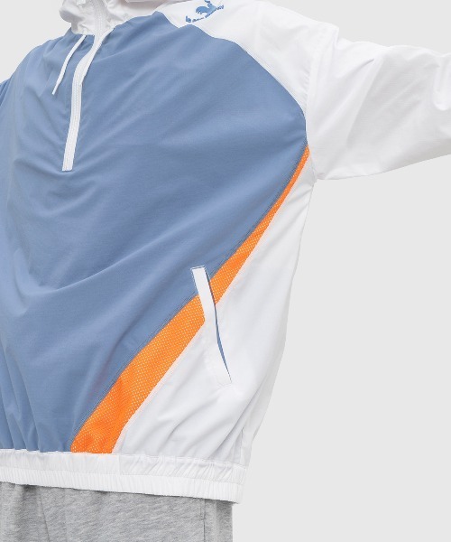le coq sportif(ルコックスポルティフ)の「【サンスクリーン】クロスジャケット メンズ ウェア ジャケット ブルゾン トレーニング トレーニングウェア スポーツウェア(ジャージ・メンズ・ブラック/ネイビー/グレイッシュブルー・S/M/L/XL)」の18枚目の写真