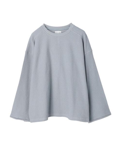 Green　Parks（グリーンパークス）の「表面感配色カットプルオーバー＊（Tシャツ/カットソー・レディース・サックスブルー/ホワイト系その他2・FREE）」の20枚目の写真