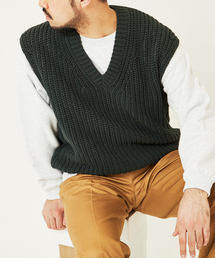 SLOANE | 【SLOANE / スローン】別注 Vネック ニットベスト(ベスト)