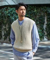 SLOANE | 【SLOANE / スローン】別注 Vネック ニットベスト(ベスト)