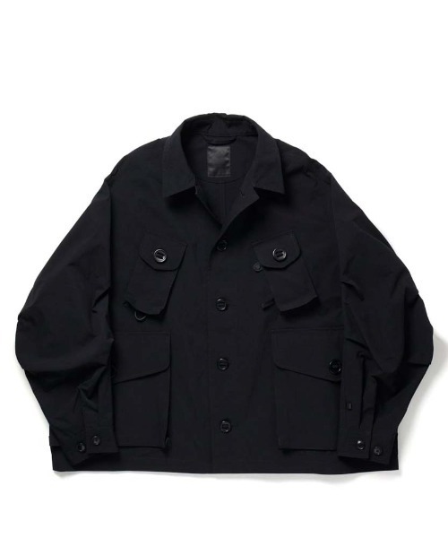 DAIWA PIER39（ダイワピア39）の「DAIWA PIER39 Tech Canadian Fatigue Jacket ジャケット ダイワ ピア39 UNION ユニオン（テーラードジャケット・メンズ・ブラック/オリーブ・SMALL/LARGE/MEDIUM）」の2枚目の写真