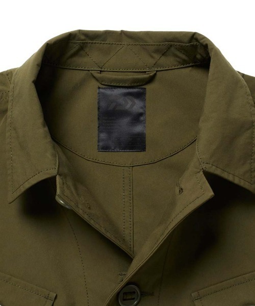 DAIWA PIER39（ダイワピア39）の「DAIWA PIER39 Tech Canadian Fatigue Jacket ジャケット ダイワ ピア39 UNION ユニオン（テーラードジャケット・メンズ・ブラック/オリーブ・SMALL/LARGE/MEDIUM）」の7枚目の写真