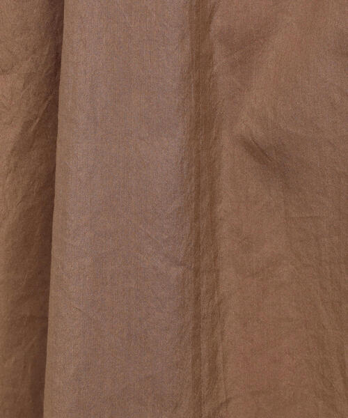 TOMORROWLAND (トゥモローランド)の「コットンシルクタイプライター ボリュームスリーブブラウス(シャツ/ブラウス・レディース・ブラック/グレー/キャメル・36)」の10枚目の写真