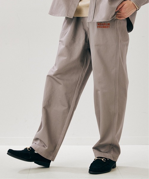 417 EDIFICE（フォーワンセブンエディフィス）の「【WILHELM NEUBERT】 イージーパンツ（チノパンツ・メンズ・ホワイト/グレー・MEDIUM/LARGE）」の13枚目の写真